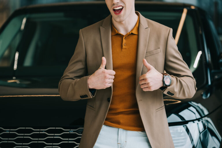 Man representing poor small business positioning