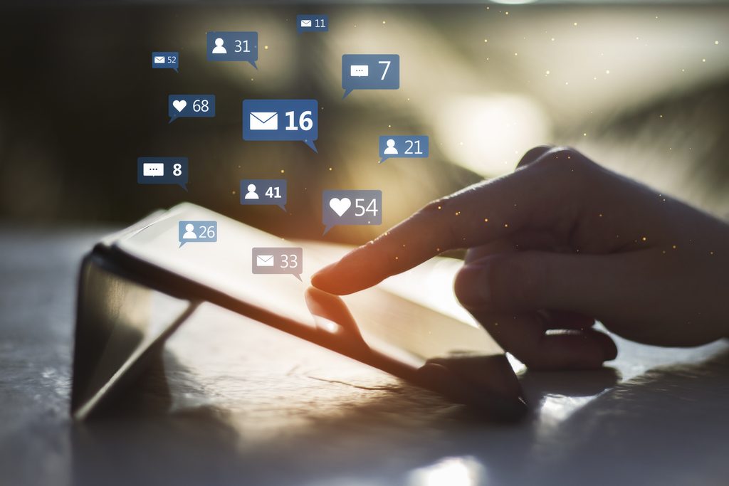 Typing on tablet using Meta One Advanced analytics